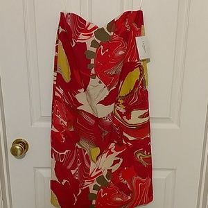 L.K. Bennett Strapless Cocktail Dress